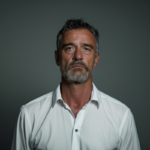 rugged middle aged man